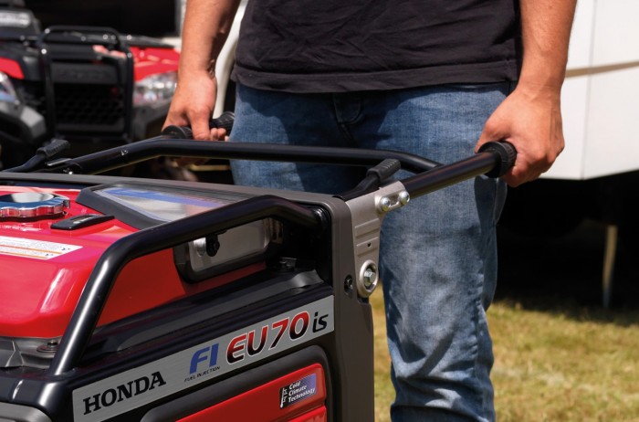 Easy folding handles Easy folding handles